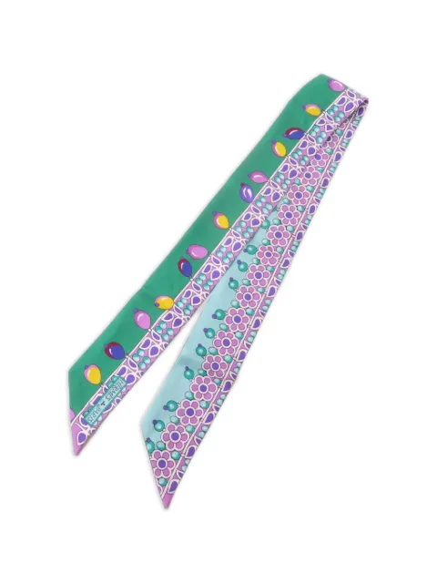 Hermès Pre-Owned silk print scarf