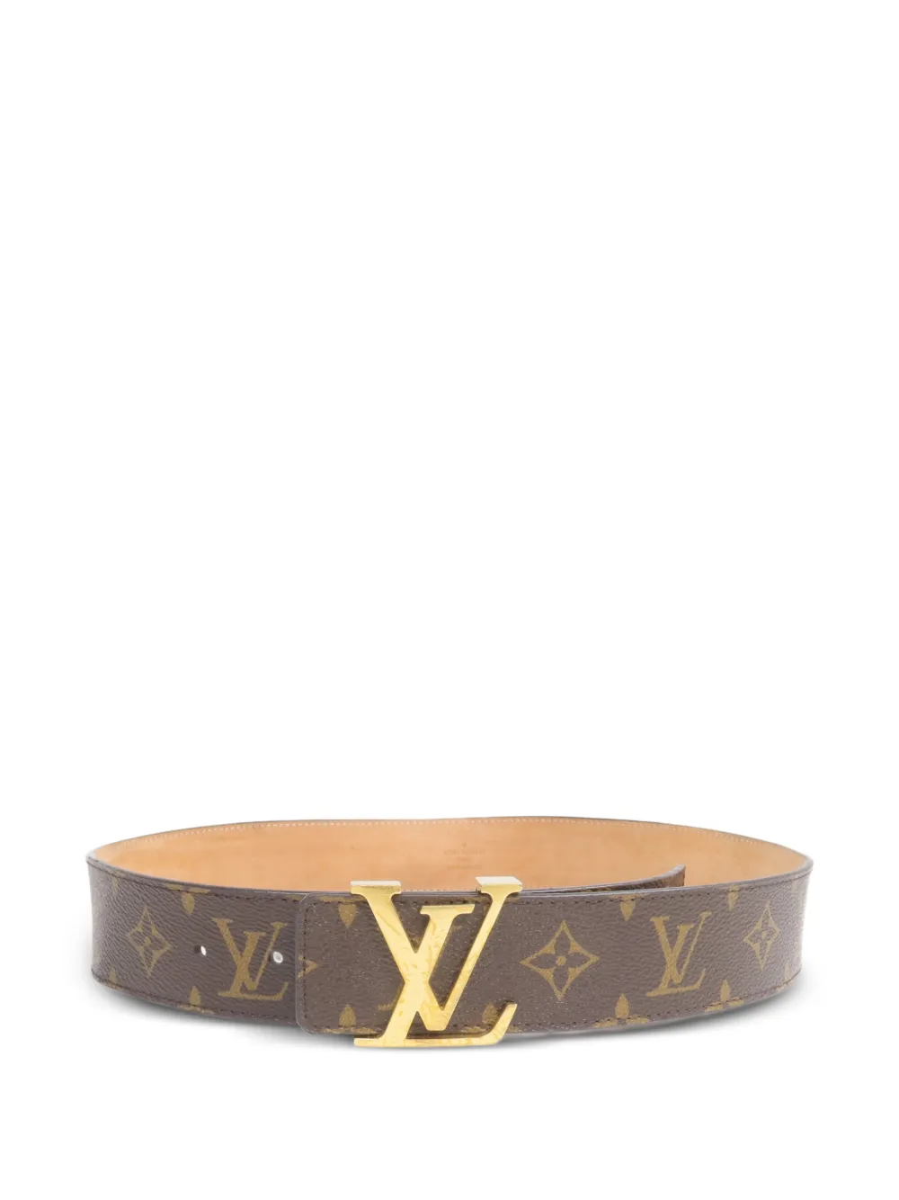 Louis Vuitton Pre-Owned Cintura con monogramma - Marrone