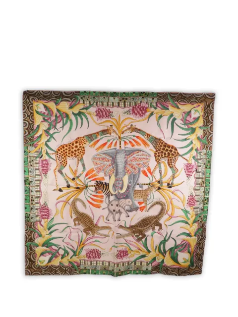 Hermès Pre-Owned La Marche du Zambèze scarf