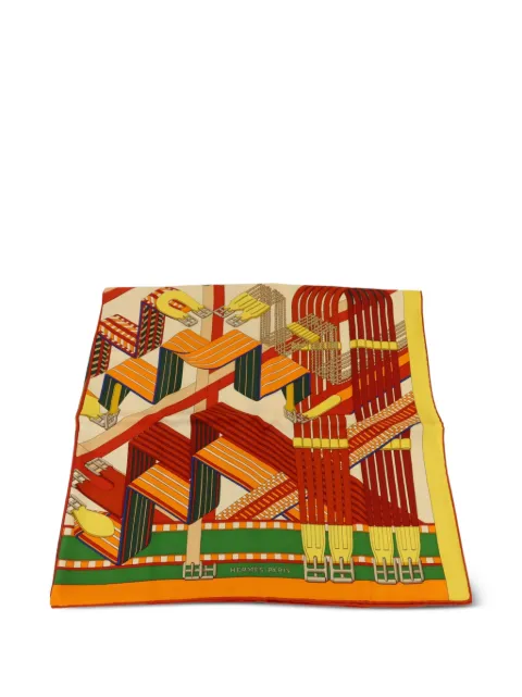 Hermès Pre-Owned Double Sangle scarf