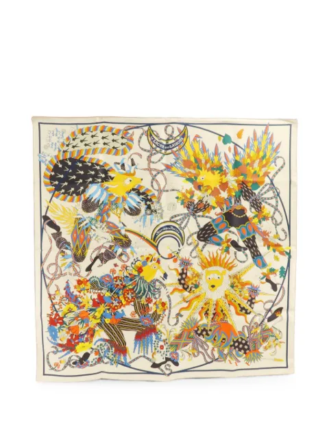 Hermès Pre-Owned Le Sacre des Saisons scarf