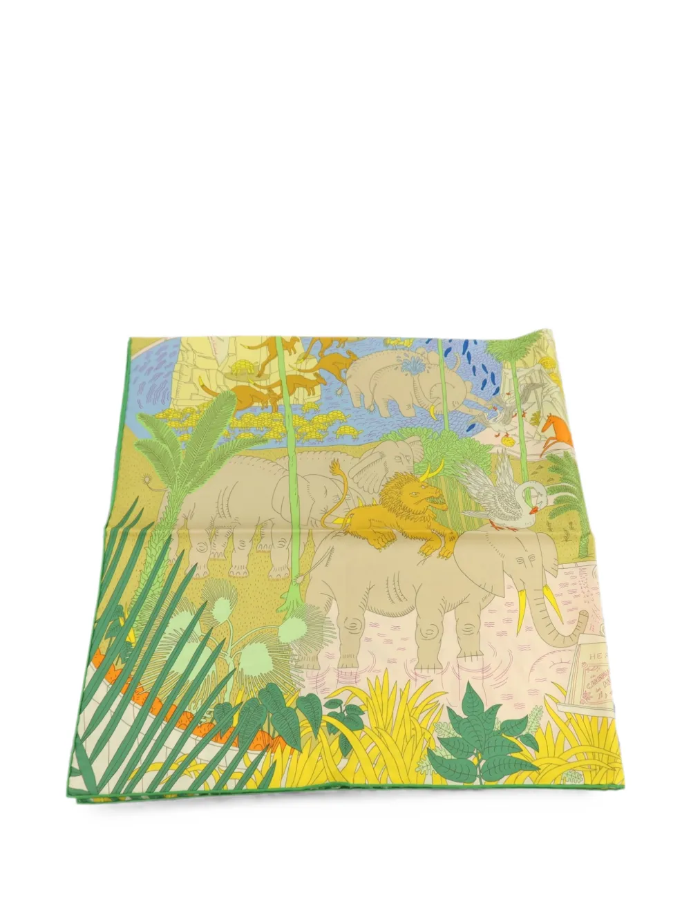 Hermès Pre-Owned Le Carnaval des Animaux scarf - Toni neutri