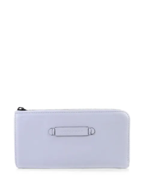 Longchamp leather long wallet