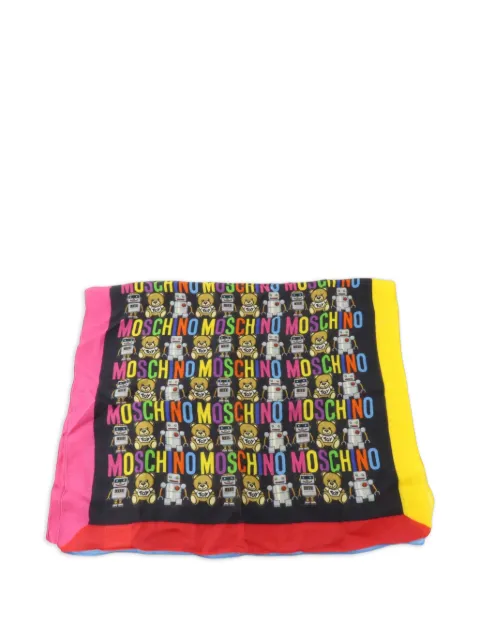 Moschino Pre-Owned Toy Robot scarf