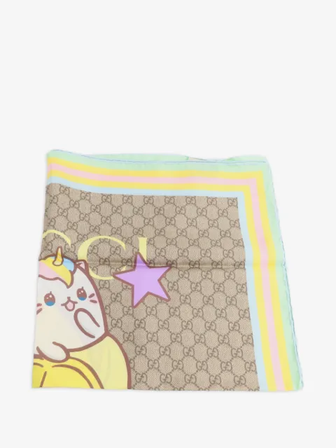 Gucci Pre-Owned mascada GG en colaboración con Bananya