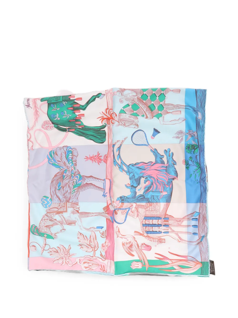 Hermès Pre-Owned Della Cavalleria scarf - Rosso
