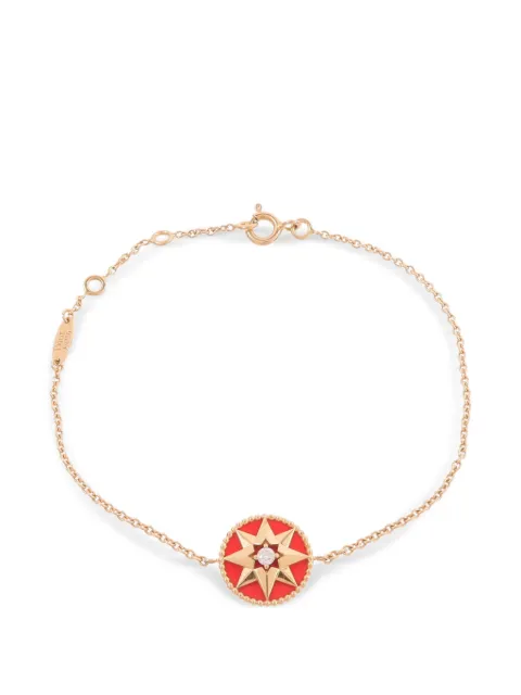 Christian Dior Pre-Owned Rose Des Vents carnelian and diamond bracelet