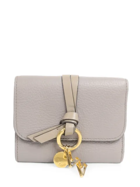 Chloé Vintage Alphabet trifold wallet