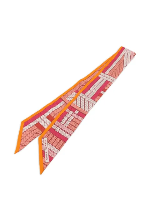 Hermès Pre-Owned graphic-print scarf