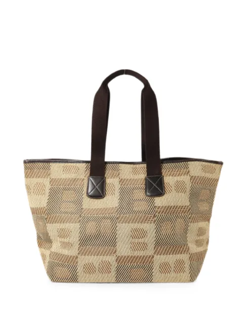 Bally Vintage canvas tote bag