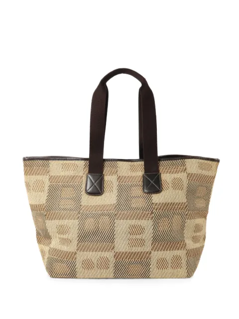 Bally Vintage canvas tote bag