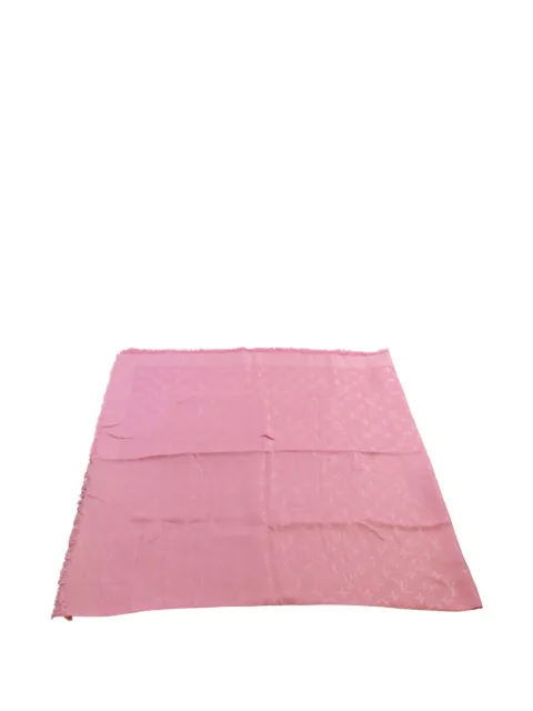 Louis Vuitton Pre-Owned mascada deshilachada con monograma