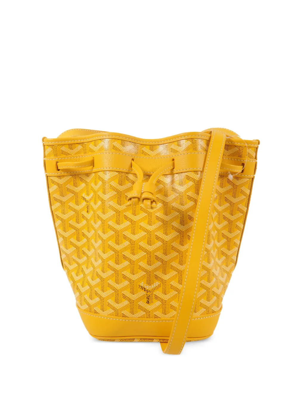 Goyard Pre-Owned Borsa a secchiello Petit Flot PM - Giallo