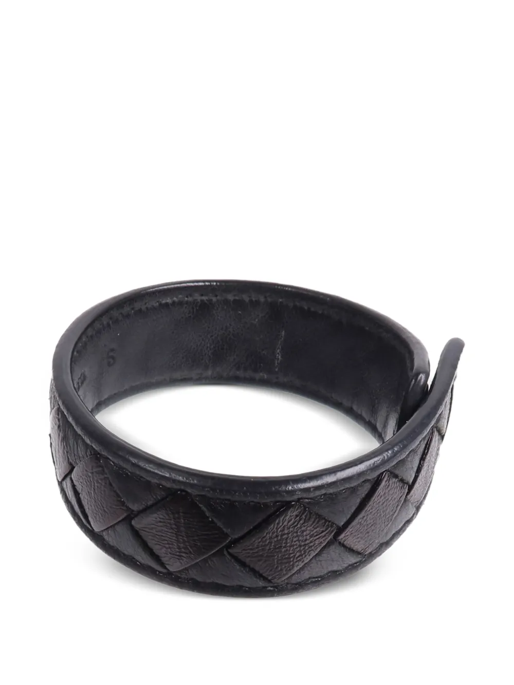 Bottega Veneta Pre-Owned イントレチャート ブレスレット | ブラック