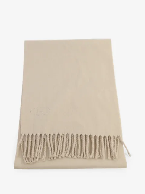 Hermès Pre-Owned fringed cashmere scarf