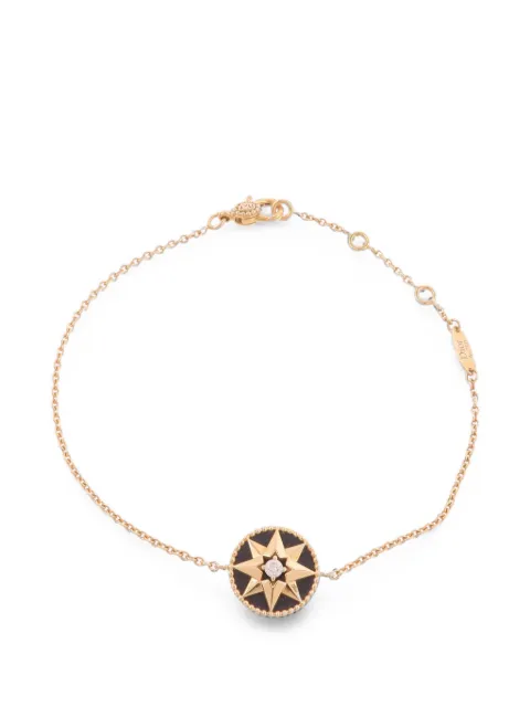 Christian Dior Pre-Owned bracelet Rose Des Vents serti d'onyx et de diamants