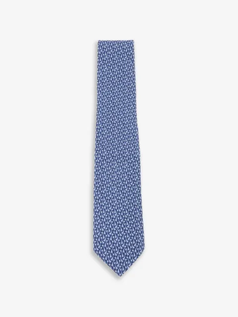 Ferragamo Pre-Owned corbata con detalle estampado