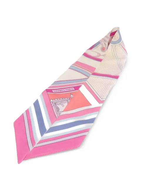 Hermès Pre-Owned graphic-print scarf