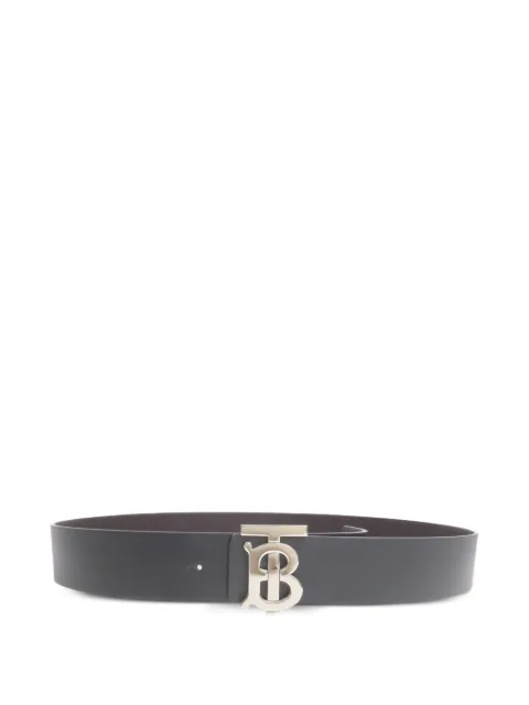 Burberry Pre-Owned cinturón con placa TB