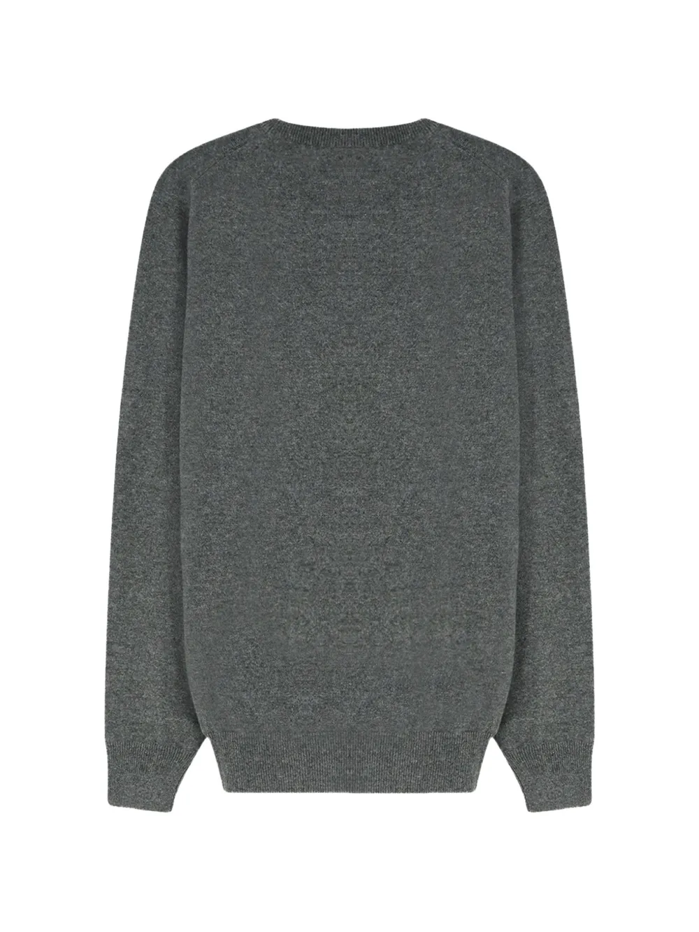 Brunello Cucinelli Trui met ronde hals en geribbelde afwerking Grijs