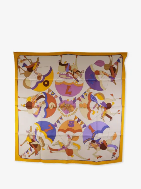 Hermès Pre-Owned Un Amour de Cheval silk scarf