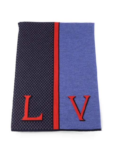 Louis Vuitton Pre-Owned Damier scarf