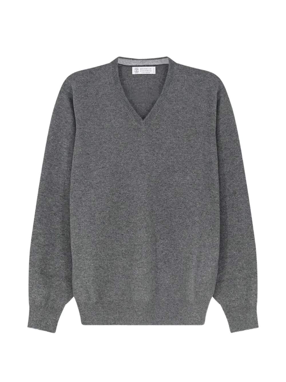 Brunello Cucinelli V-neck sweater - Grigio