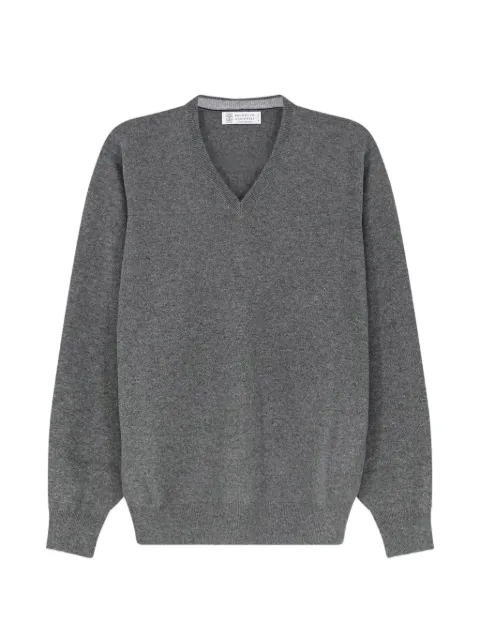 Brunello Cucinelli cashmere V-neck sweater