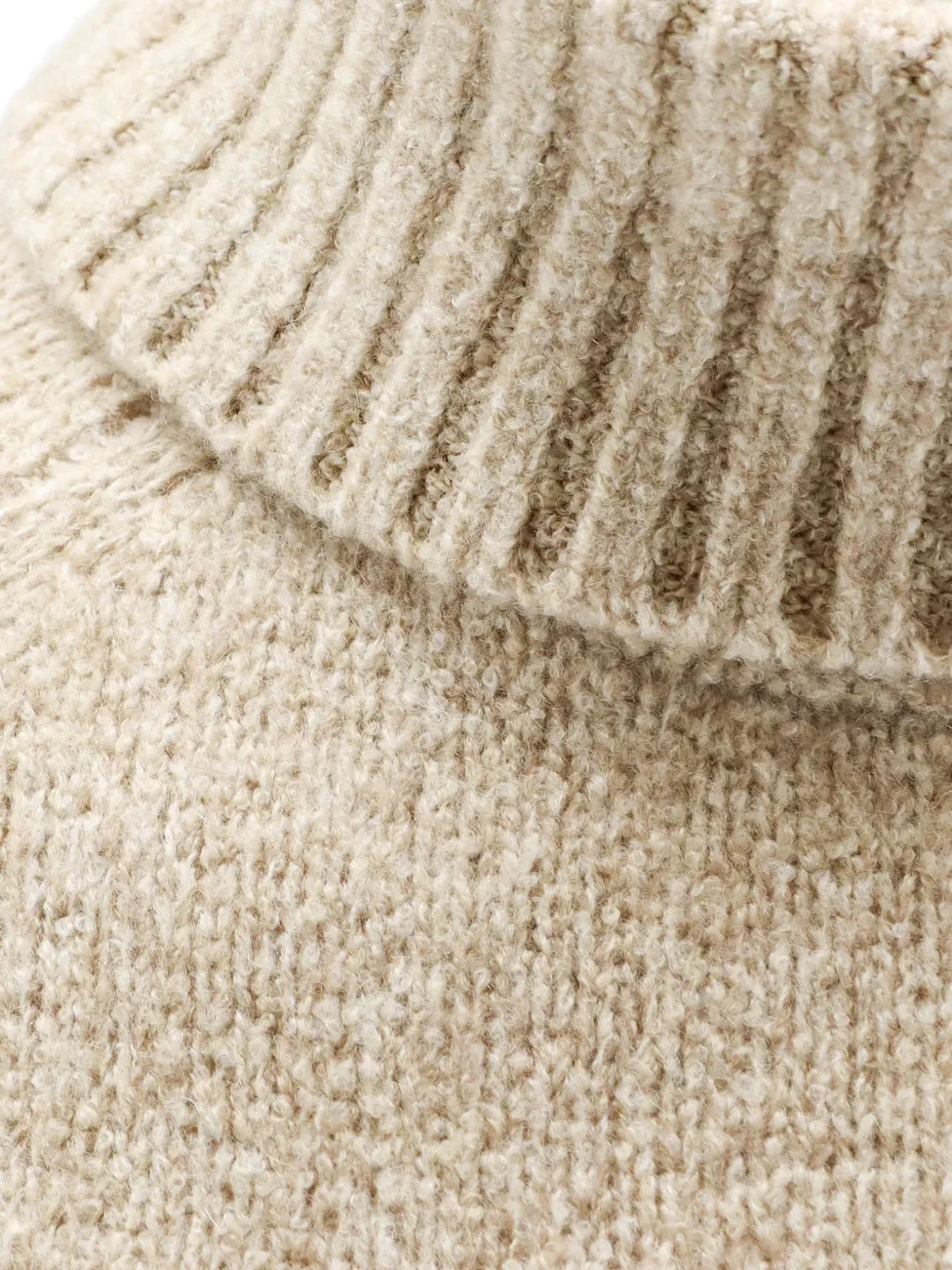 Brunello Cucinelli Coltrui met raglan mouwen Beige