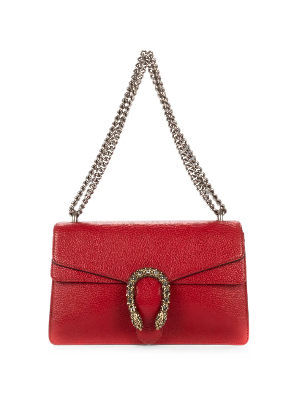 Gucci Pre-Owned medium Dionysus crystal-embellished shoulder bag - Rosso
