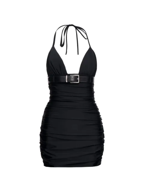 MEDEEA ruched mini dress