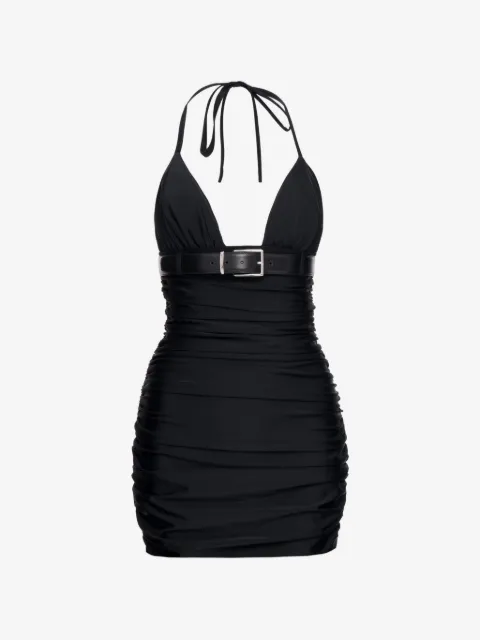 MEDEEA ruched mini dress