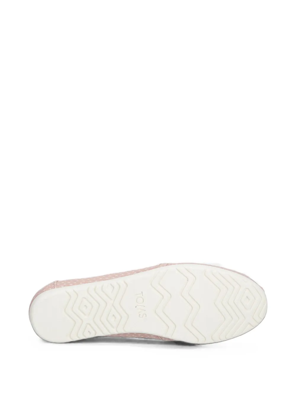 Toms Alpargata slip-on ballerina's met stippen Roze