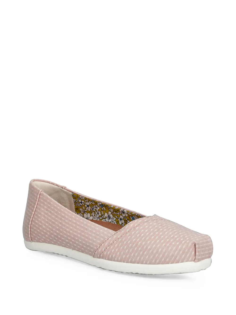 Toms Alpargata slip-on ballerina's met stippen Roze