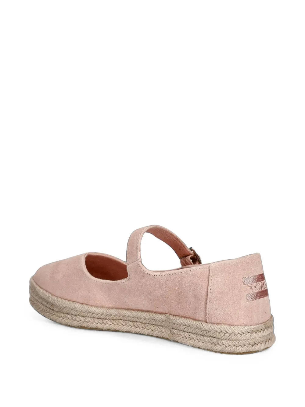 Toms Carolina Mary Jane espadrilles met gespbandje Roze