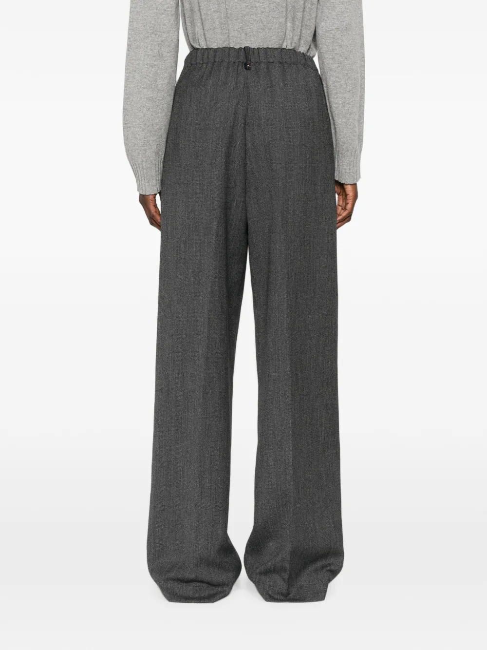 Fabiana Filippi Trevi broek met elastische tailleband Grijs