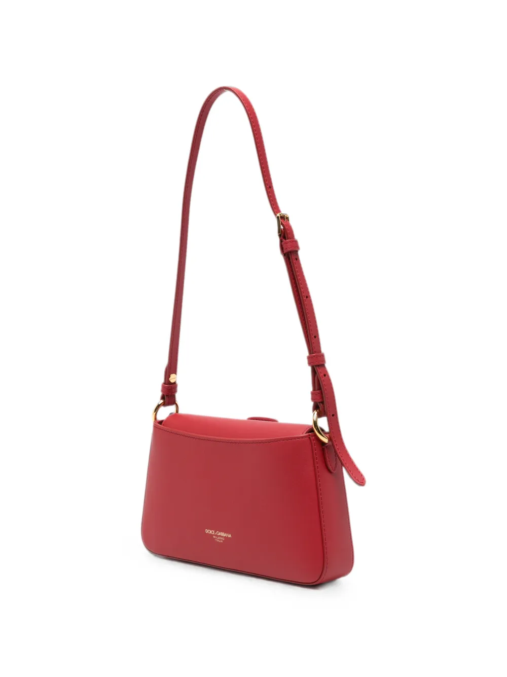 Dolce & Gabbana Leren telefoontas verfraaid met logo Rood