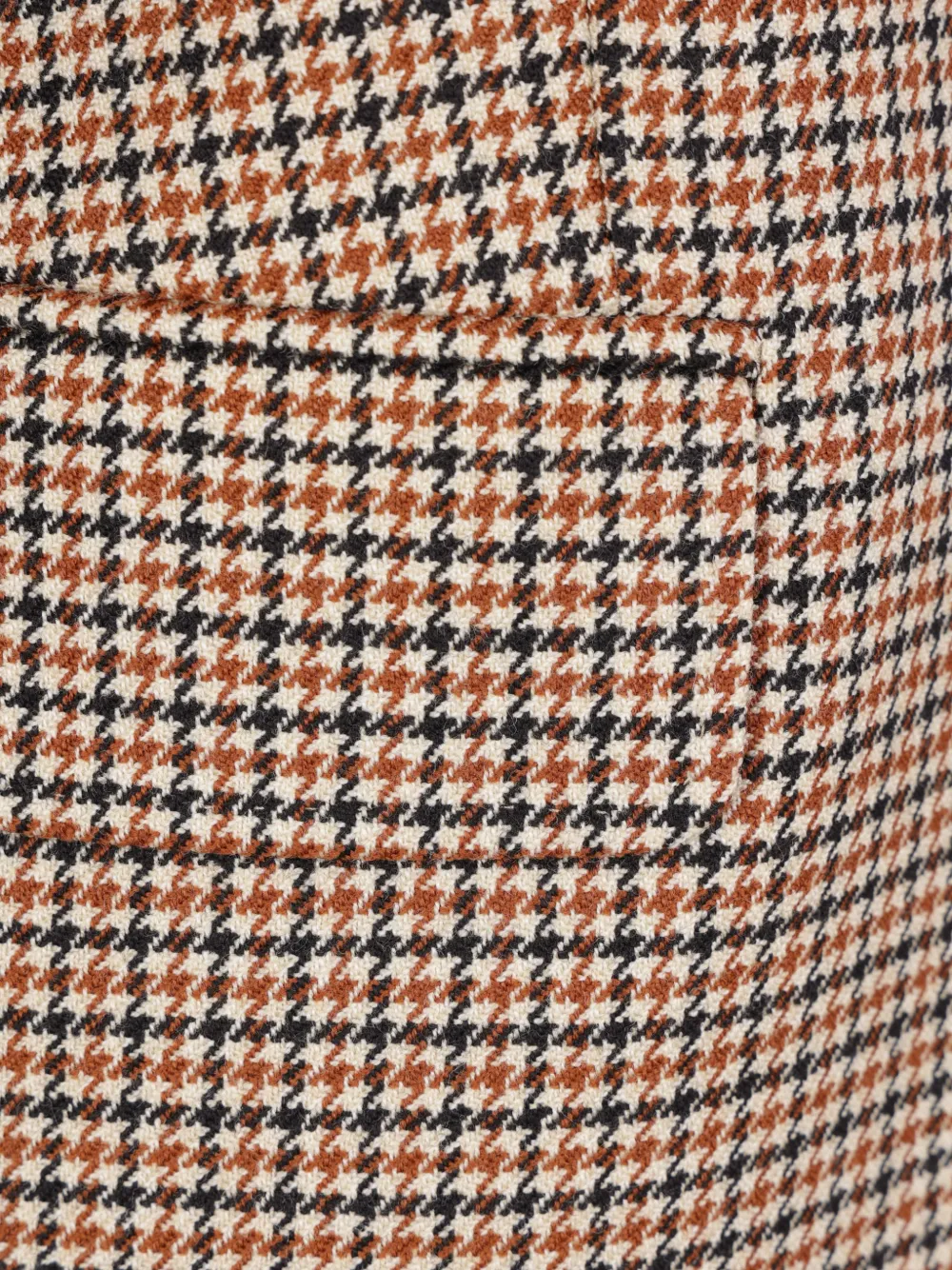 Max Mara Jack met pied-de-poule print Beige
