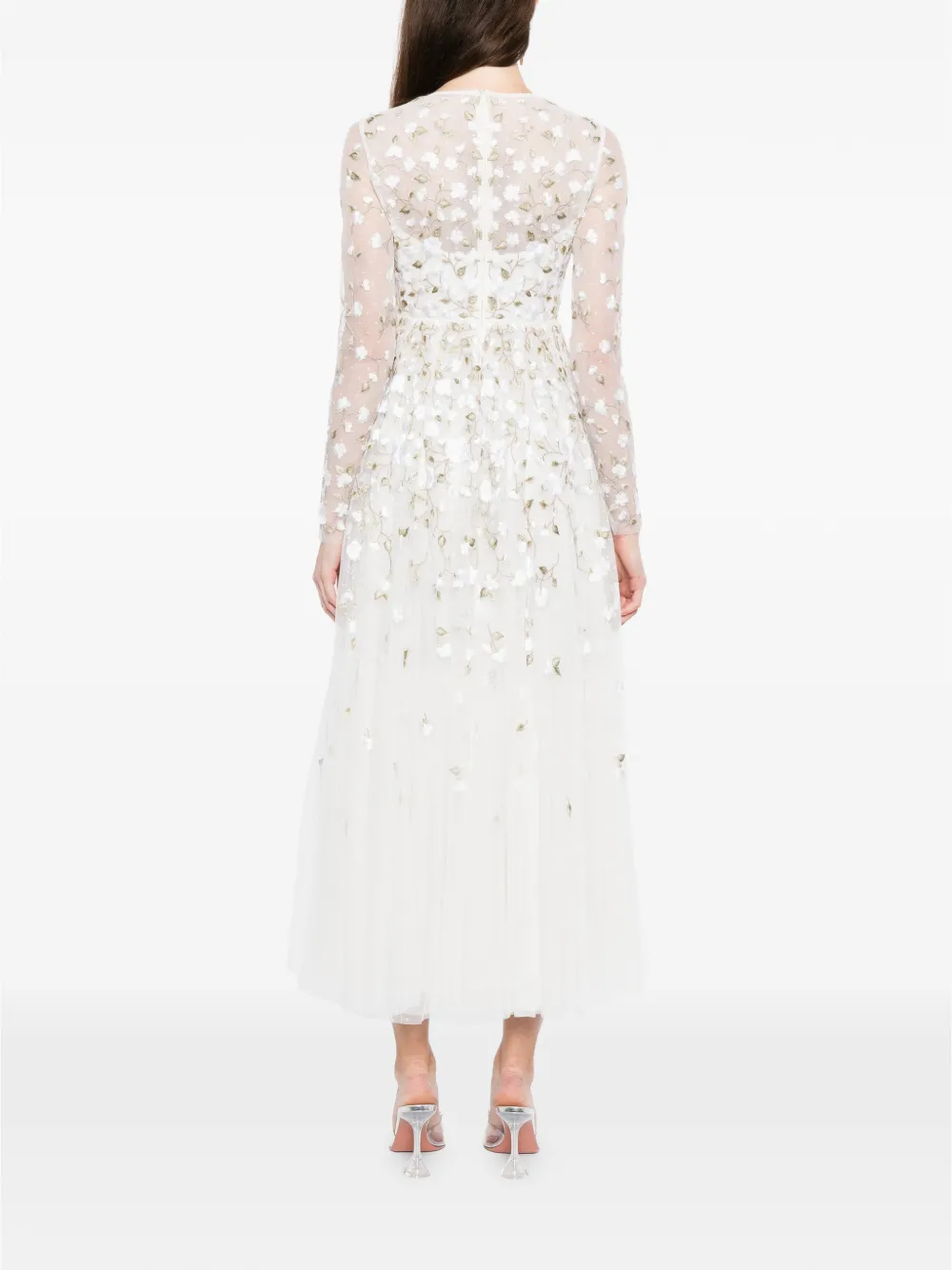 Needle & Thread Avondjurk Beige