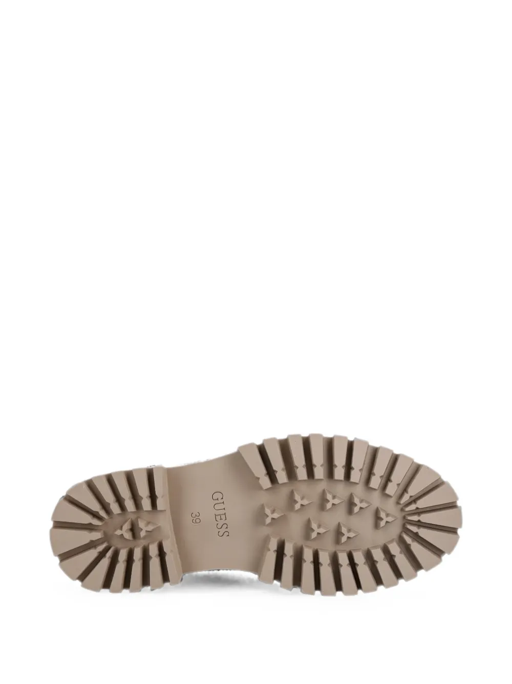 GUESS USA logo-plaque chunky-sole ankle boots Grijs