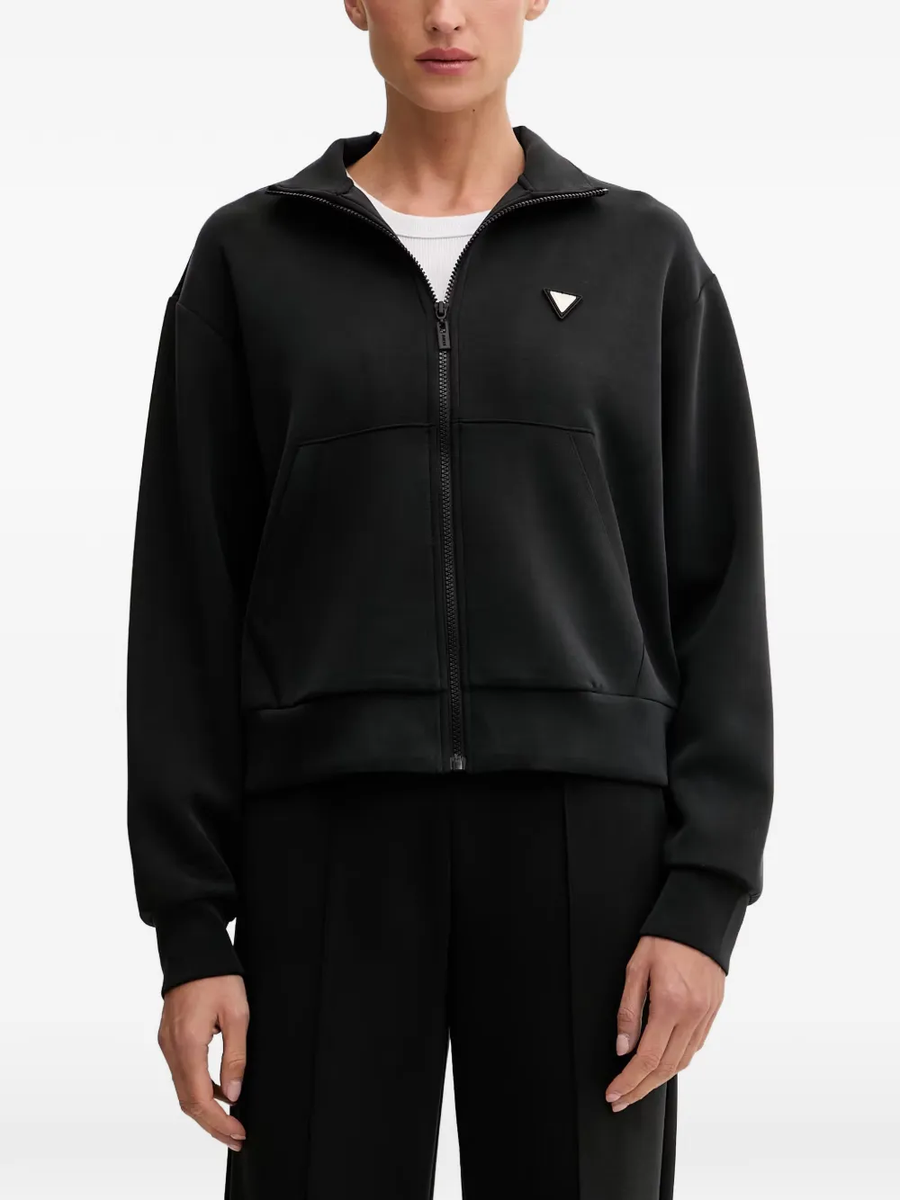 GUESS USA Felpa a collo alto - Nero