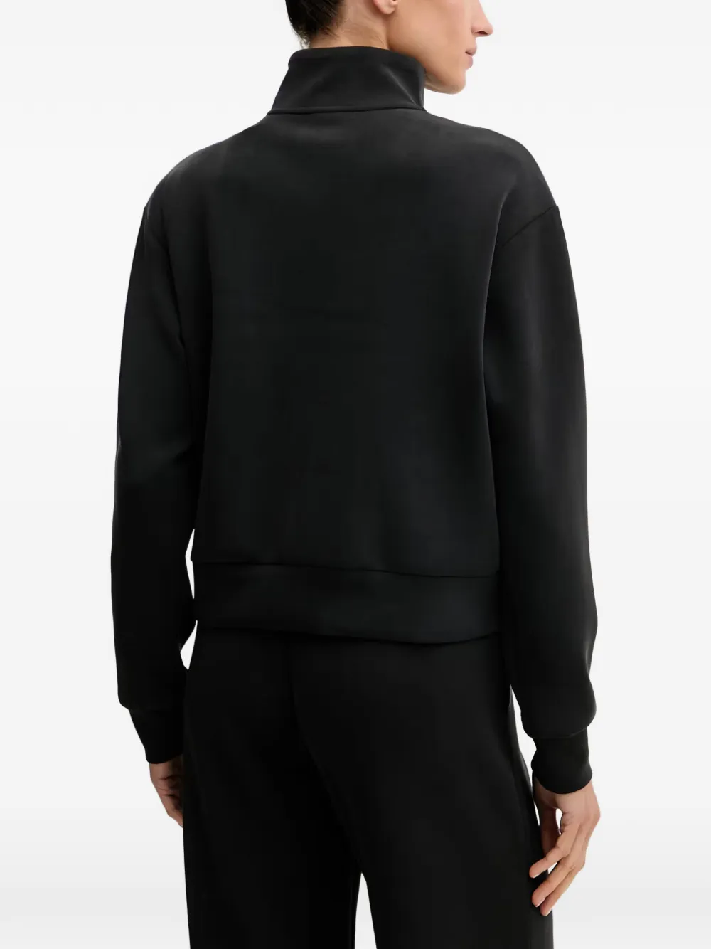 GUESS USA high-neck sweatshirt Zwart