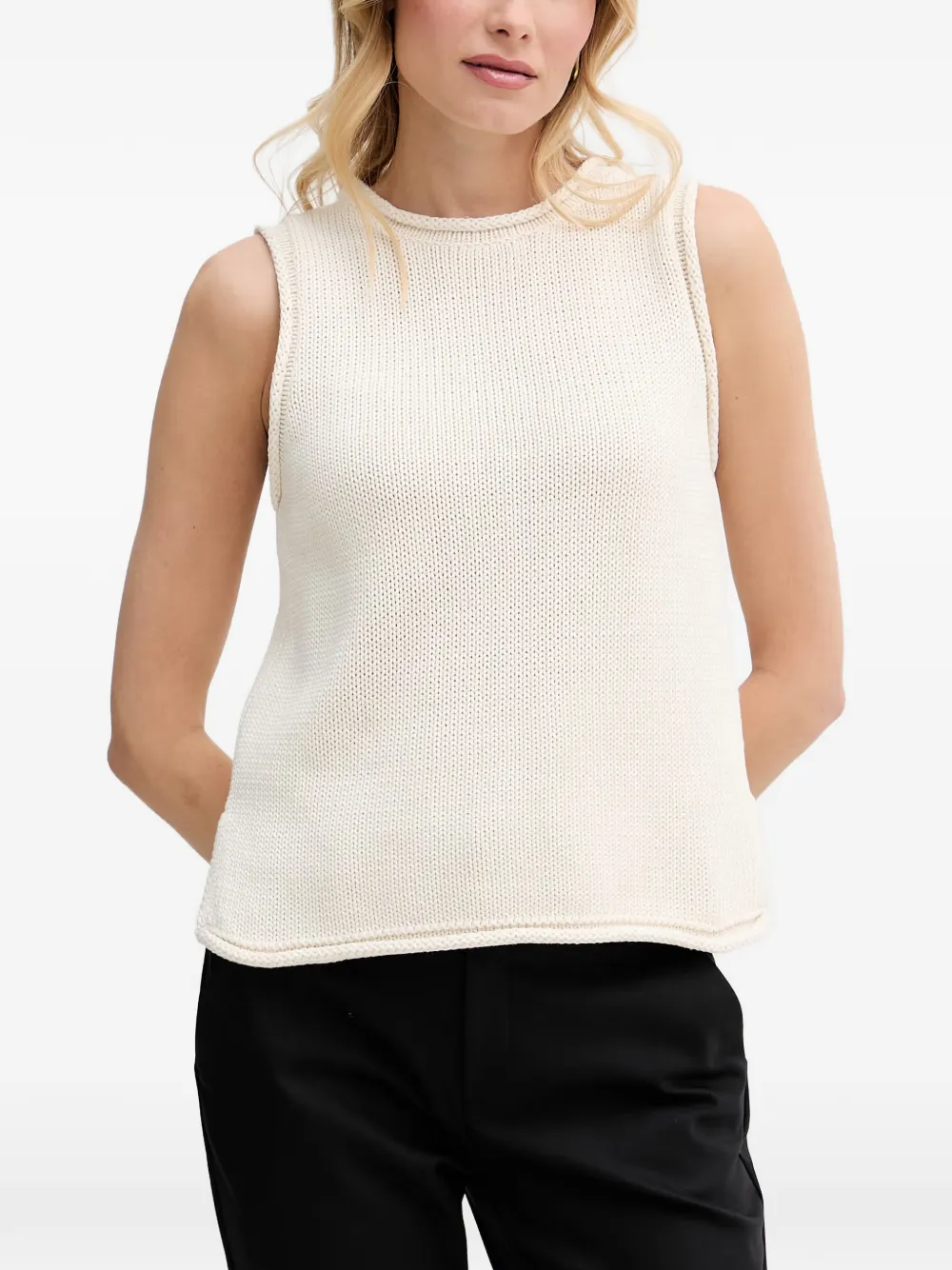 Mos Mosh MMAubin SL rolled-edge sleeveless top