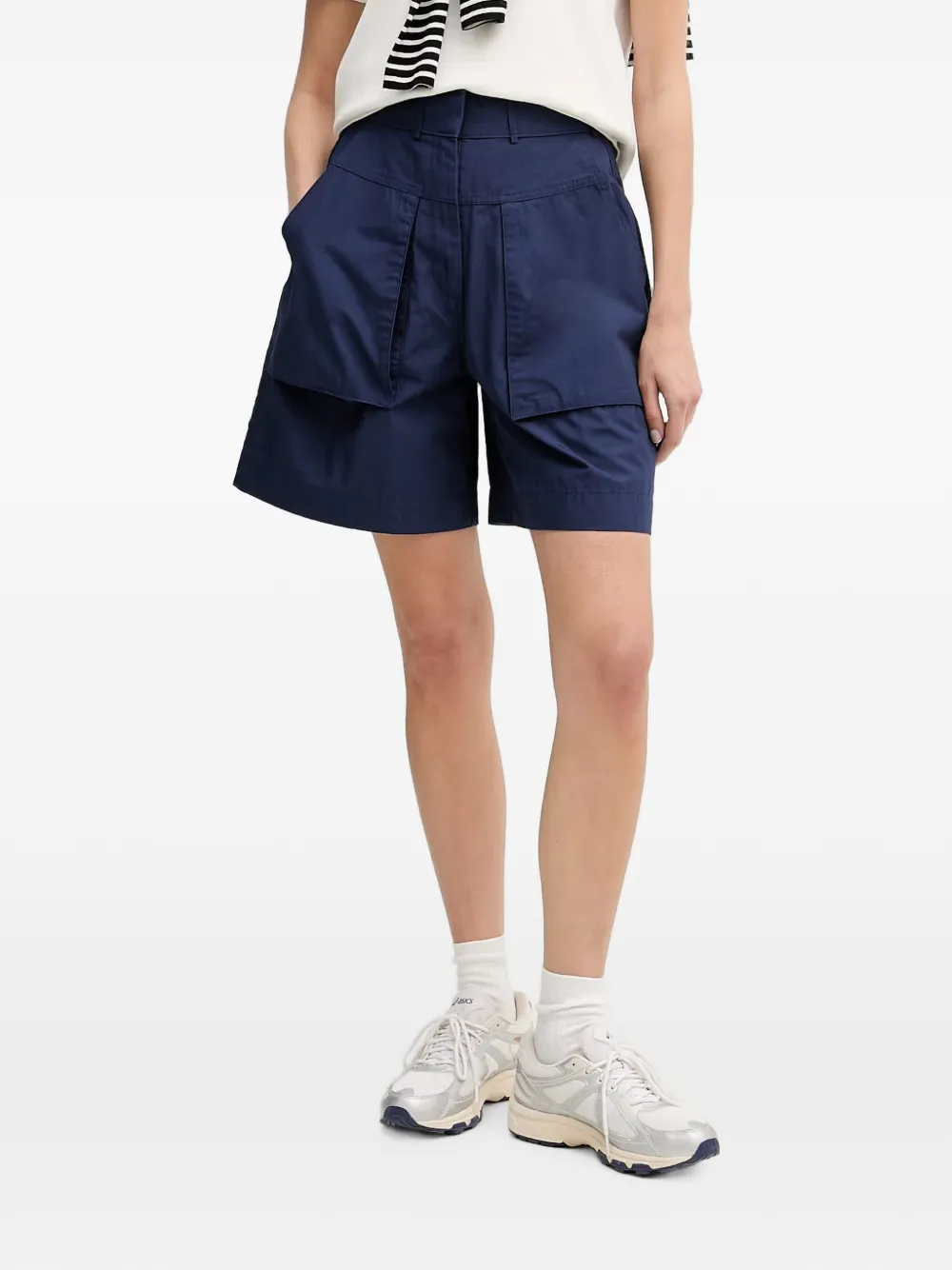 Napapijri patch-pocket shorts - Blu