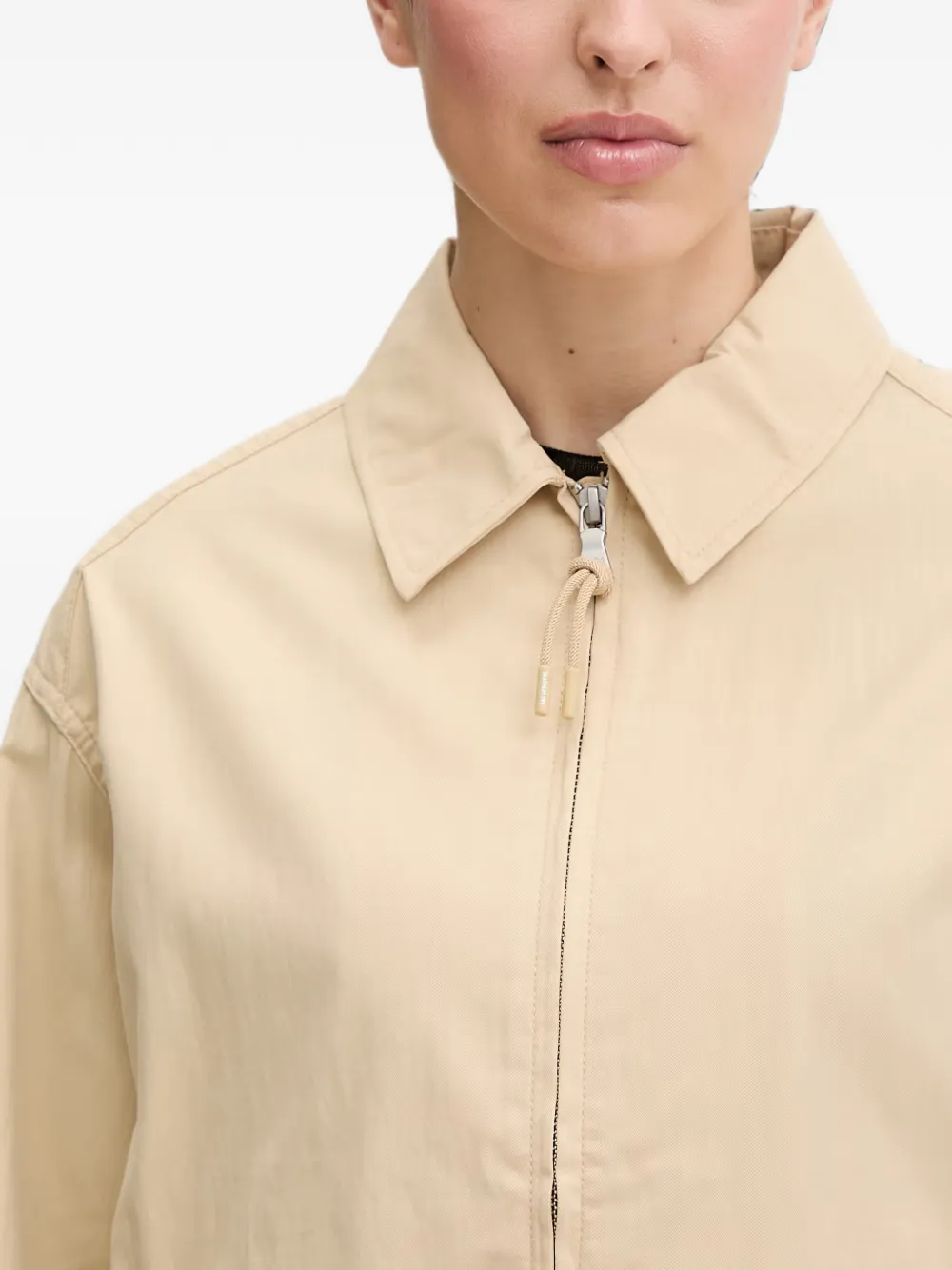 Napapijri Jack met logopatch Beige