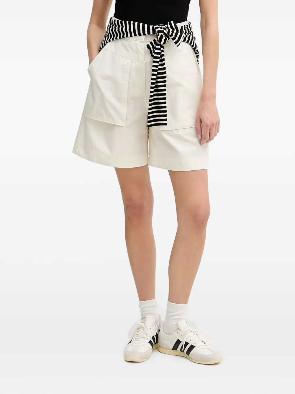Napapijri patch-pocket shorts - Toni neutri