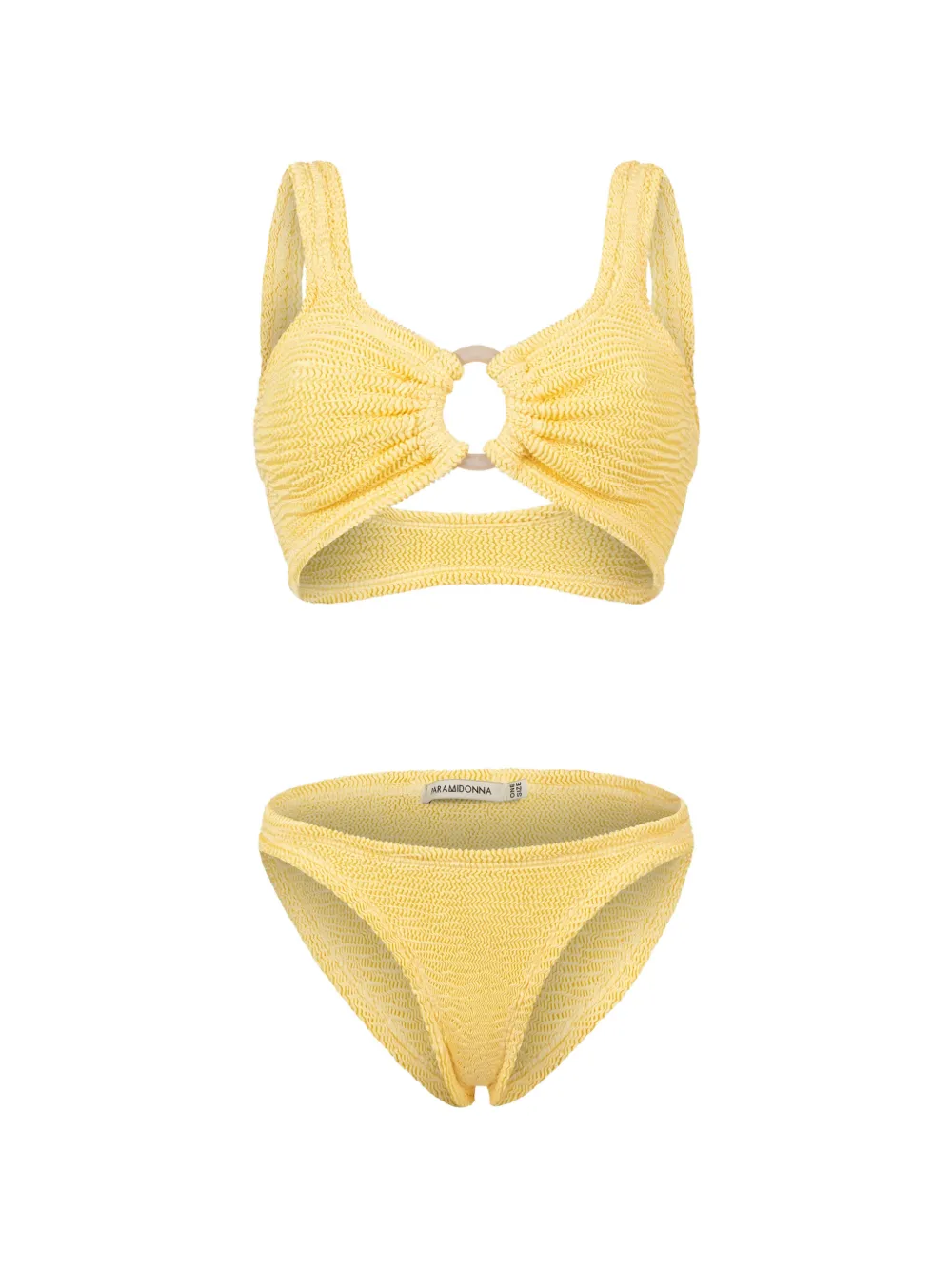 PARAMIDONNA Irina ring-detail bikini - Giallo
