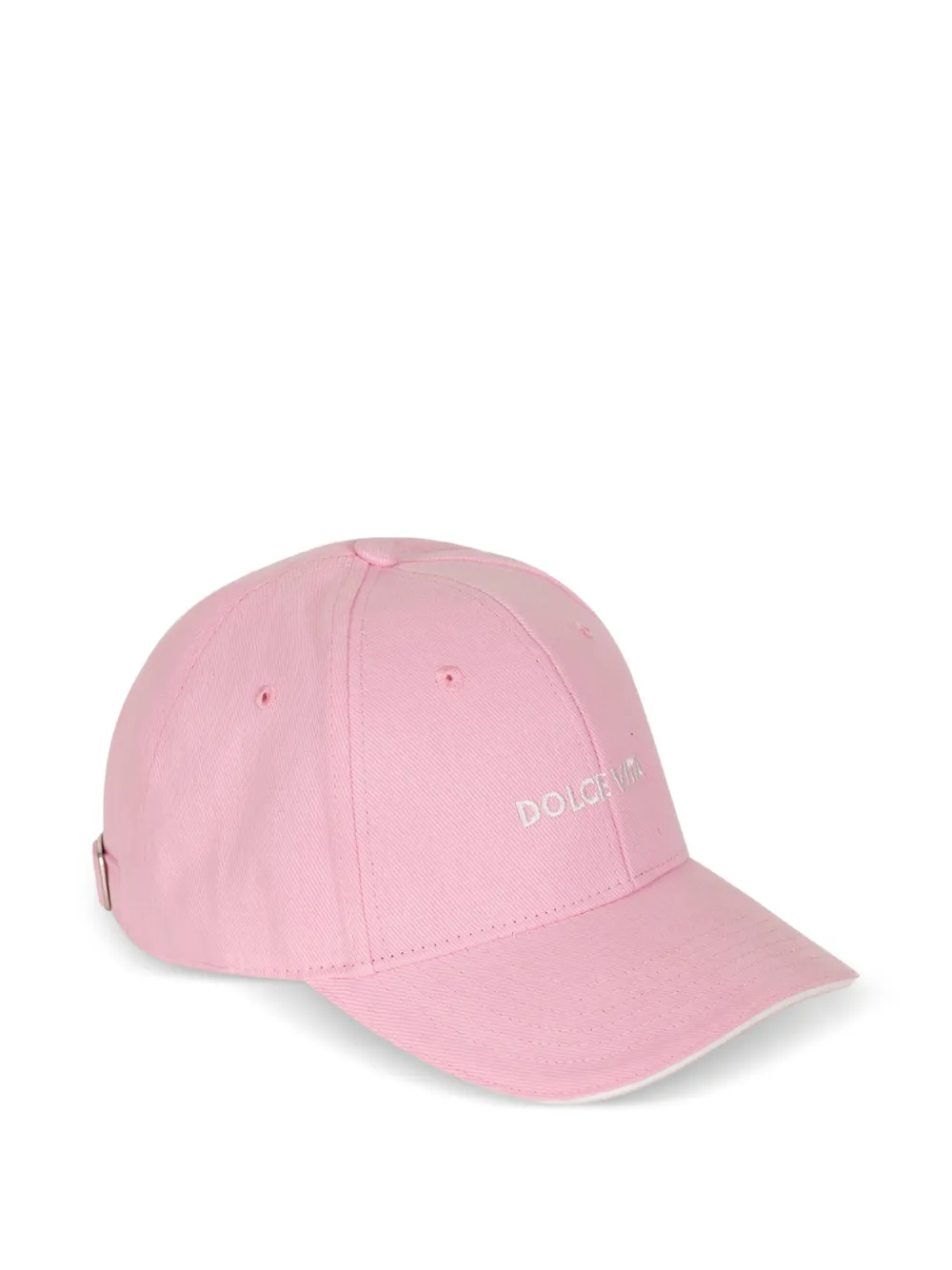 PARAMIDONNA embroidered-detail cap - Rosa