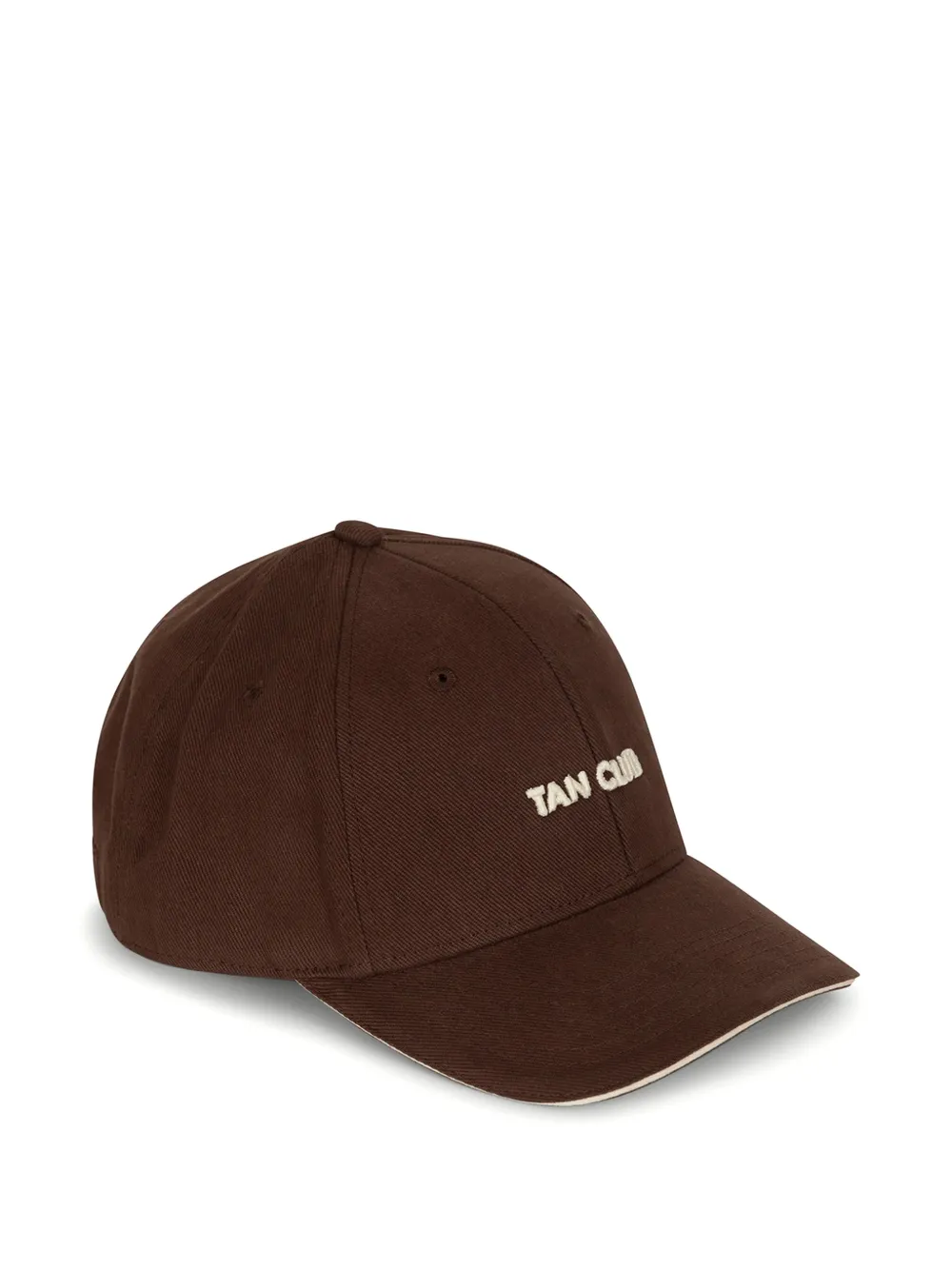 PARAMIDONNA embroidered-detail cap - Marrone