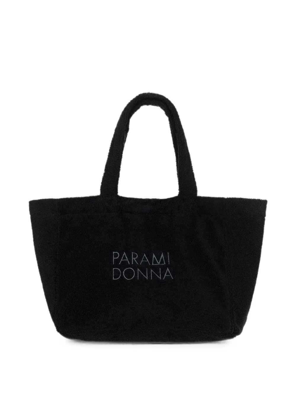 PARAMIDONNA logo-embroidered tote bag - Schwarz